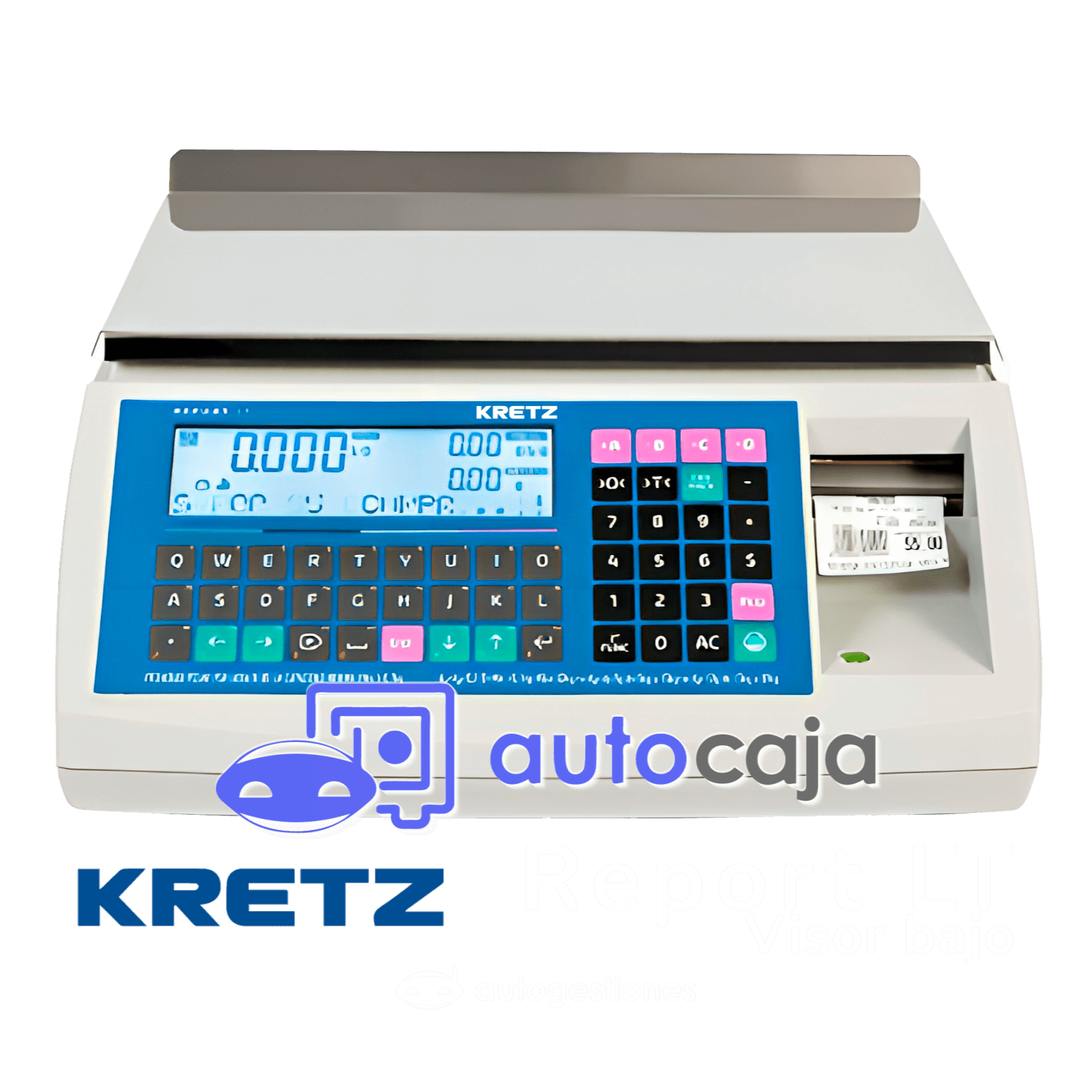 Balanza kretz Report LT visor bajo- AutoCaja Autogestiones